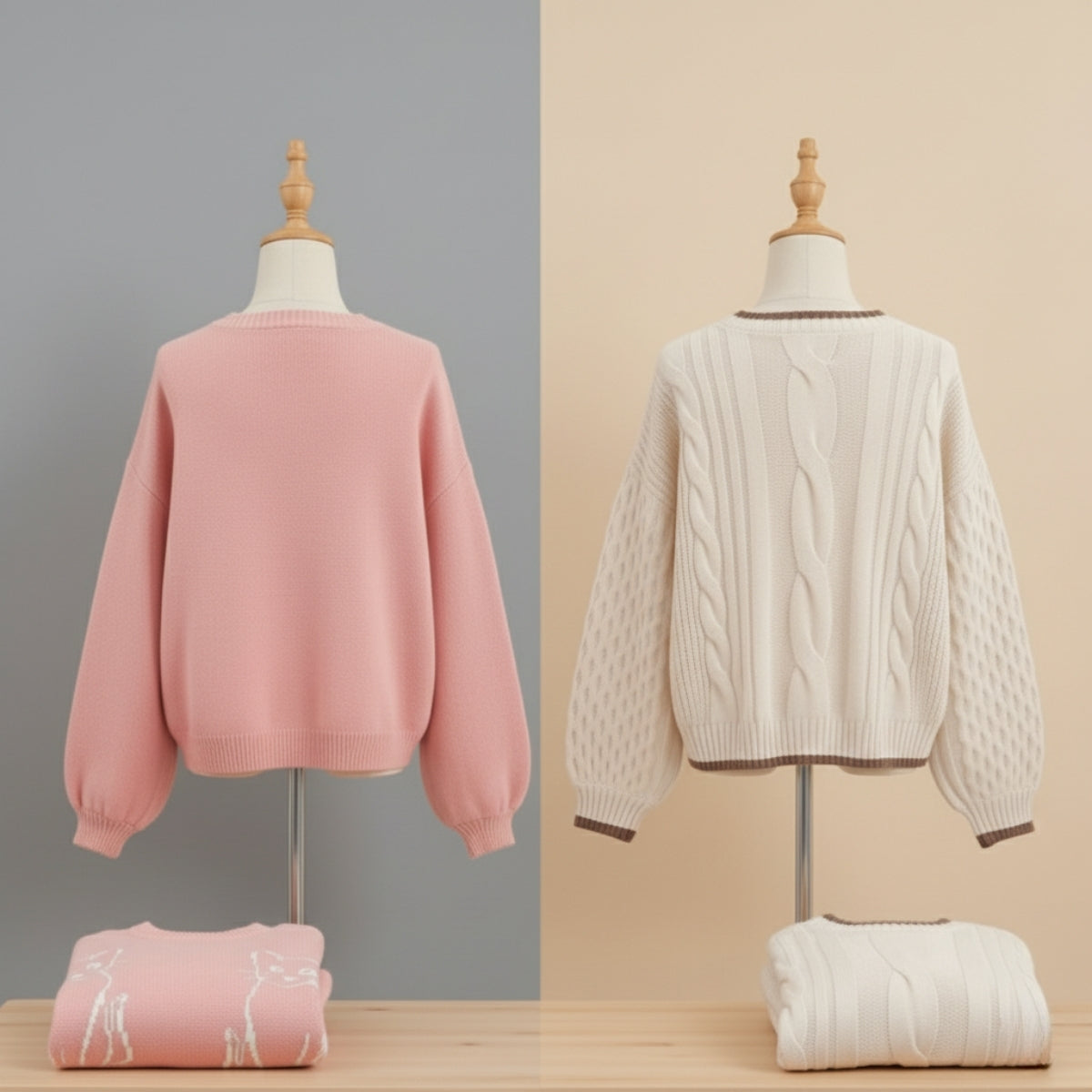 Pack of 2 Premium Pullover Sweaters - Comfortable & Trendy | PS-04