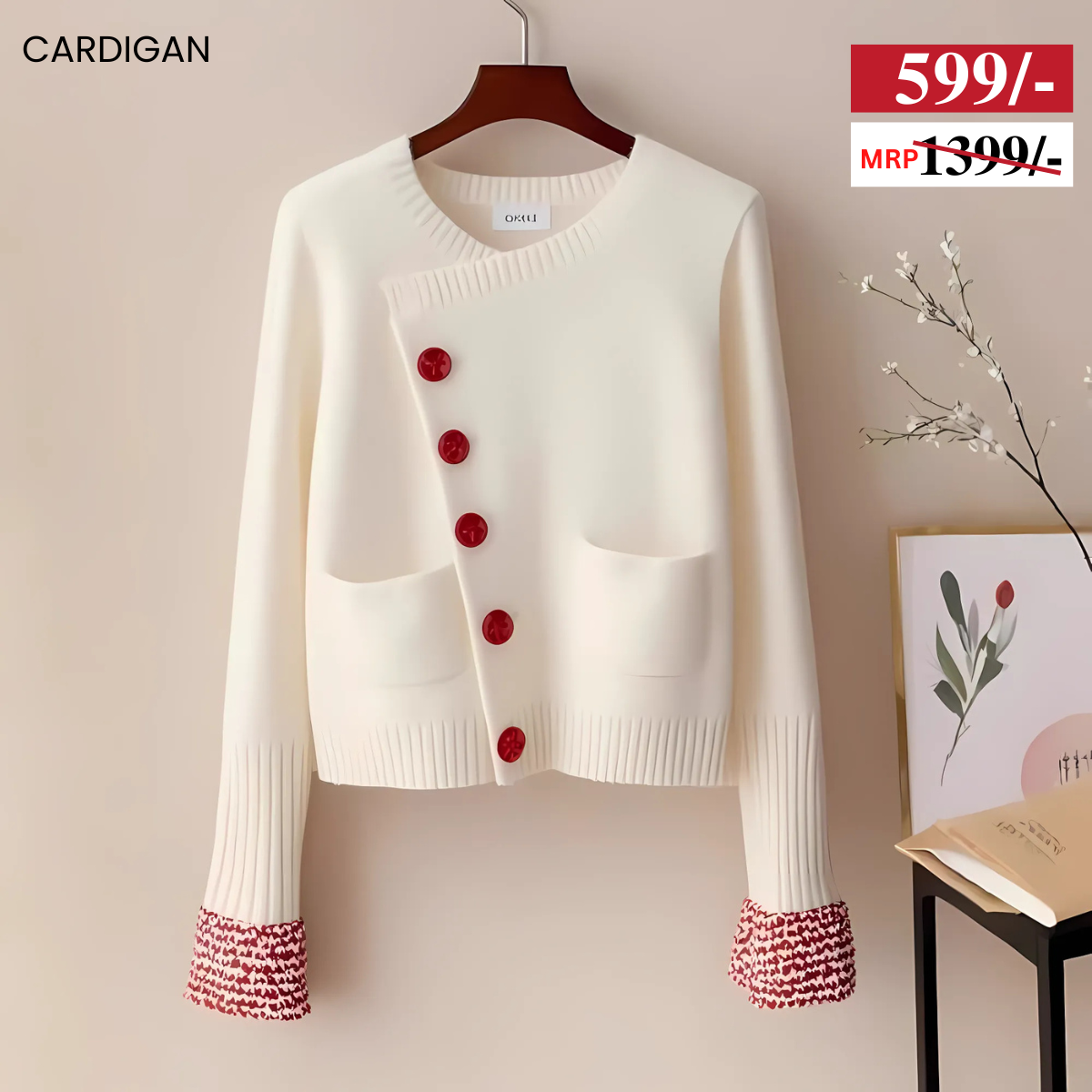 Women’s Winter Cardigan – Shop Now, Stay Warm in Style | WC-01