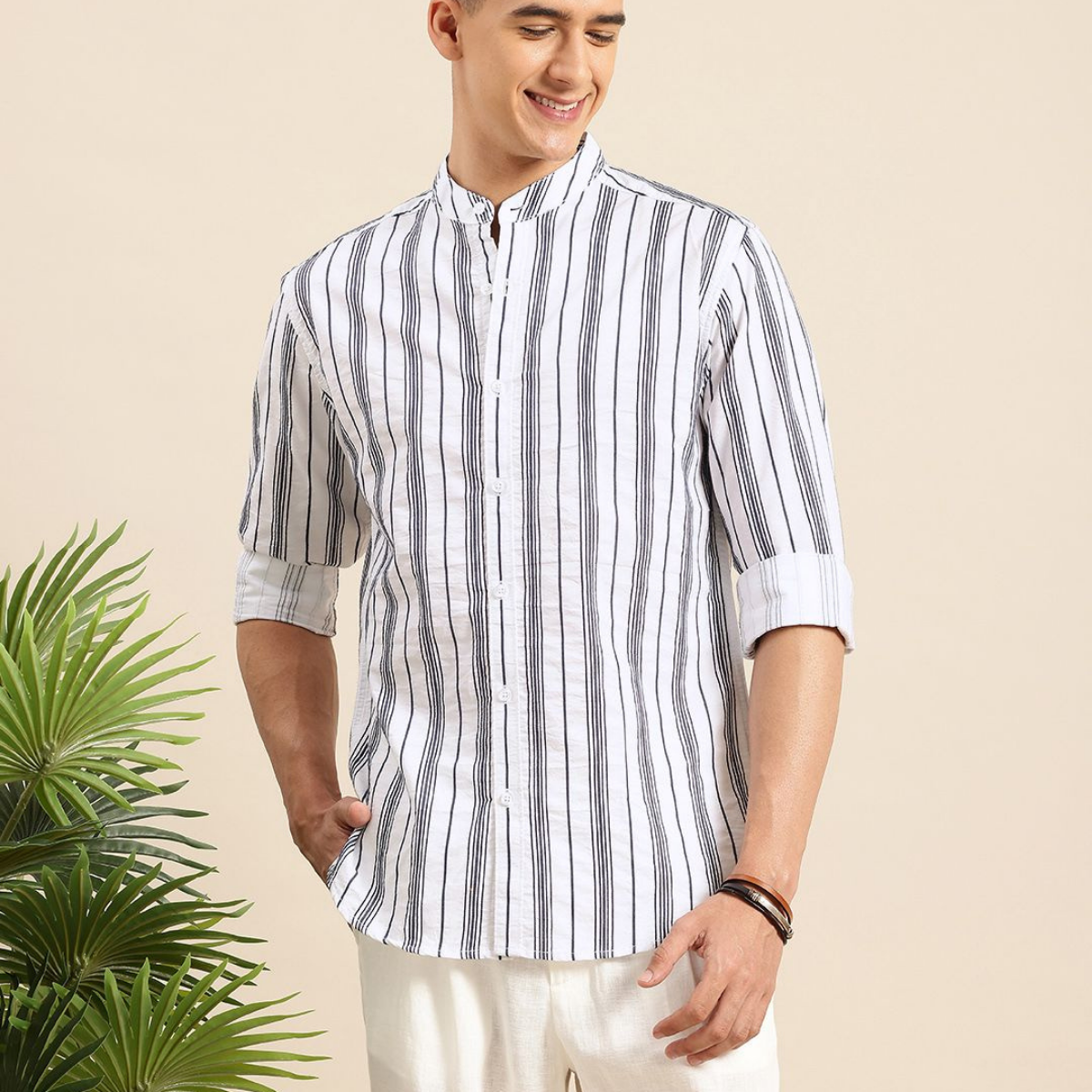 Stylish Men’s 2 Casual Shirt and 1 Cargo Pant Combo Deals | CC-10