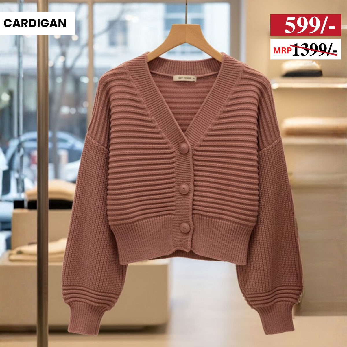 Women’s Winter Cardigan – Shop Now, Stay Warm in Style | WC-10