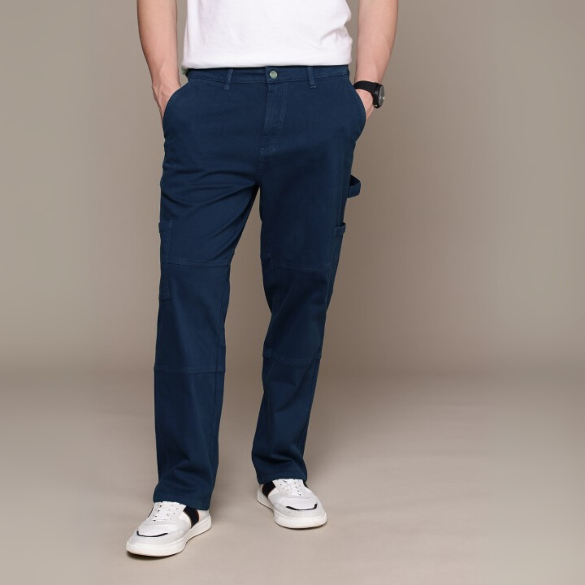 Stylish Men’s 2 Casual Shirt and 1 Cargo Pant Combo Deals | CC-01