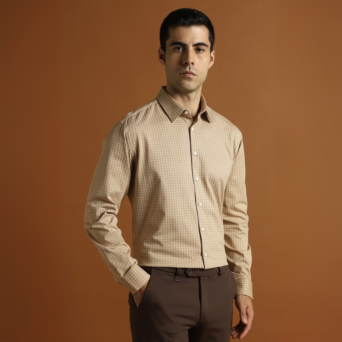 4 Men’s Formal Shirts for Everyday Workwear | Comfortable & Soft | FC-08