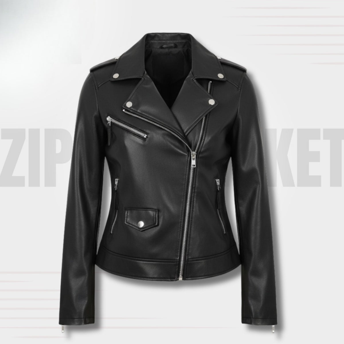 Luxe Zipper Jackets Collection | Black |  ZJ-11