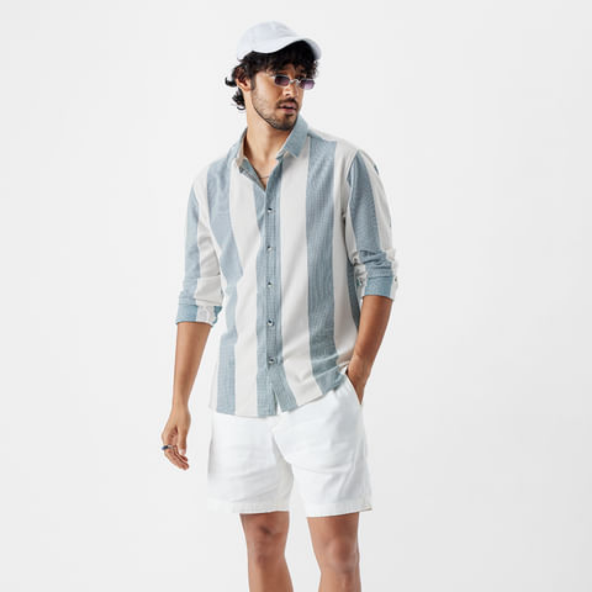 Stylish Men’s 2 Casual Shirt and 1 Cargo Pant Combo Deals | CC-02