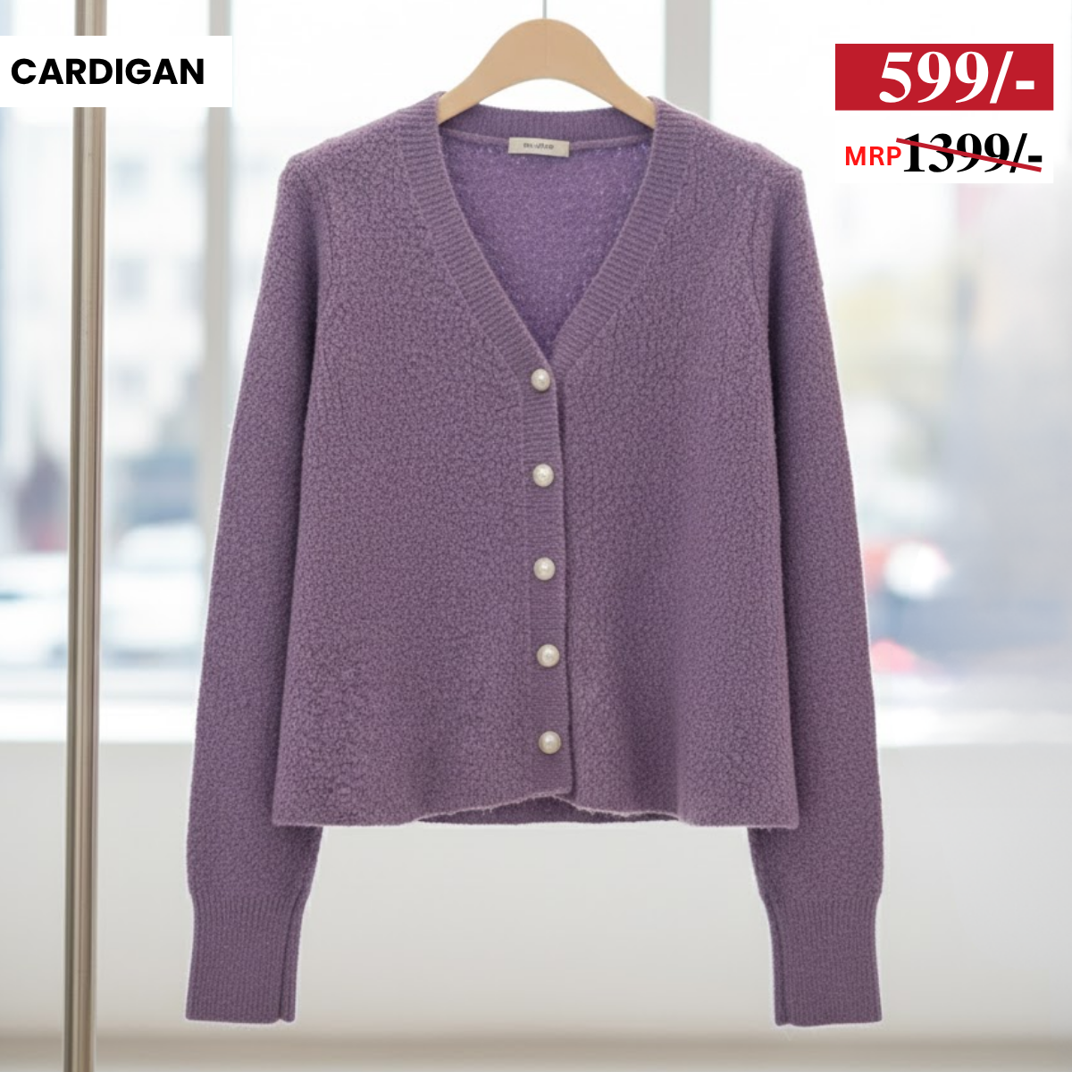 Women’s Winter Cardigan – Shop Now, Stay Warm in Style | WC-07