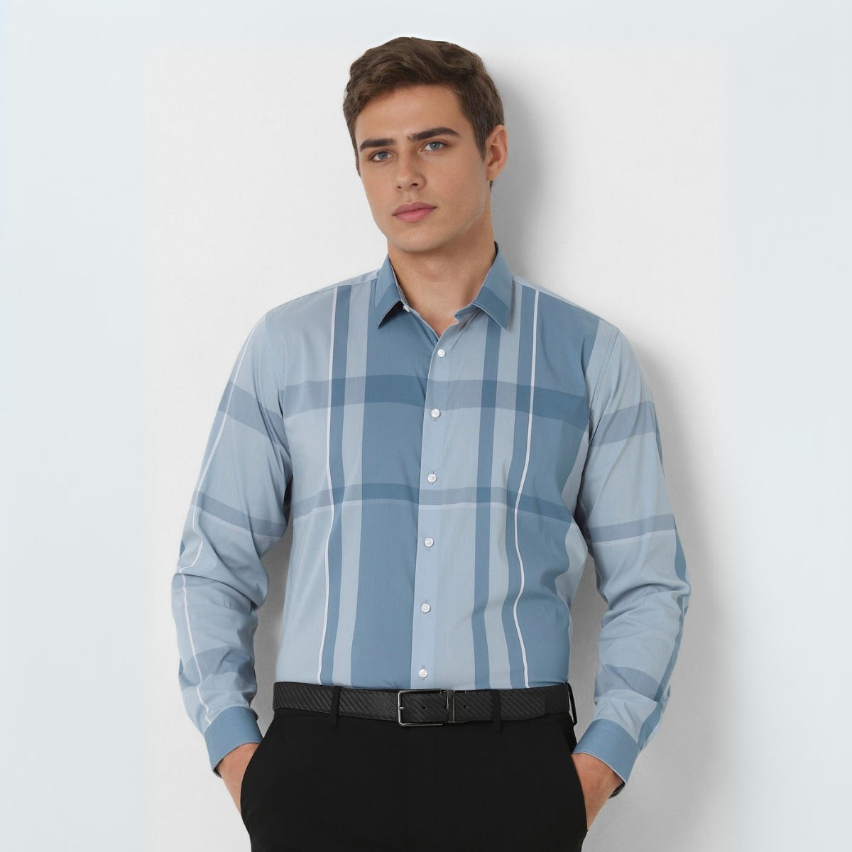 4 Men’s Formal Shirts for Everyday Workwear | Comfortable & Soft | FC-06