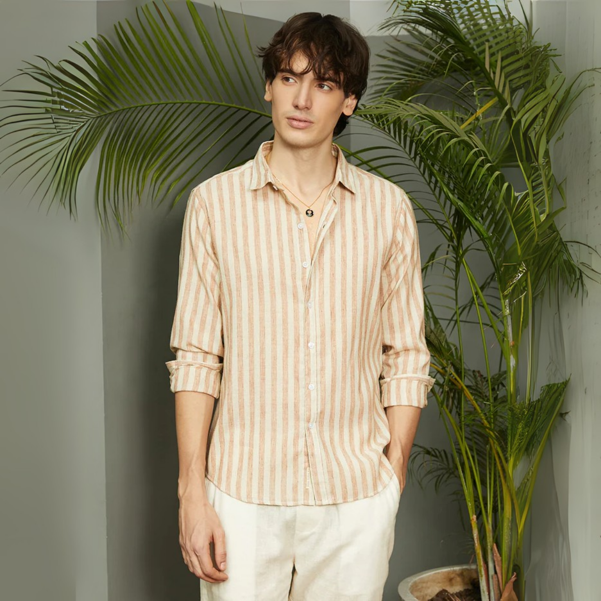 Stylish Men’s 2 Casual Shirt and 1 Cargo Pant Combo Deals | CC-01